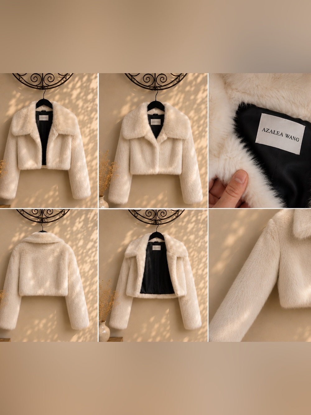 AZALEA WANG Cadence Faux Fur‎ Jacket